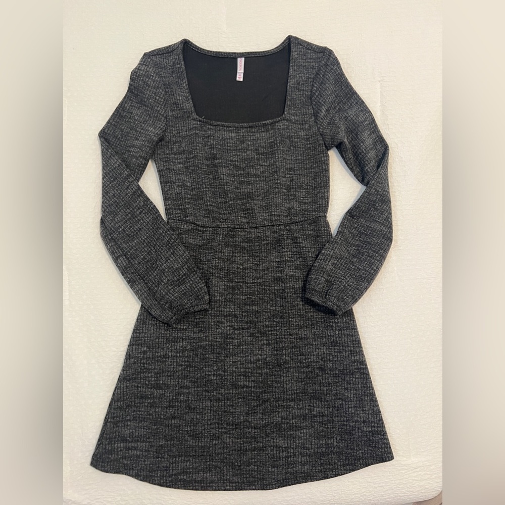 Long sleeve sweater dress